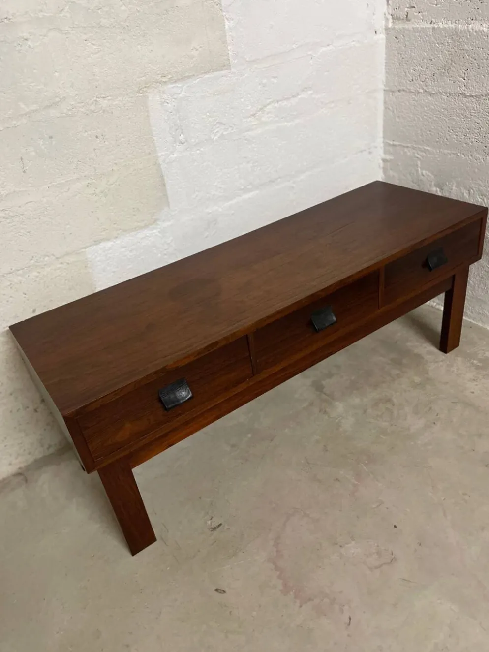 Commode / meuble d’entrée scandinave suédois Ateljé Glas & Trä – GT 6890 –