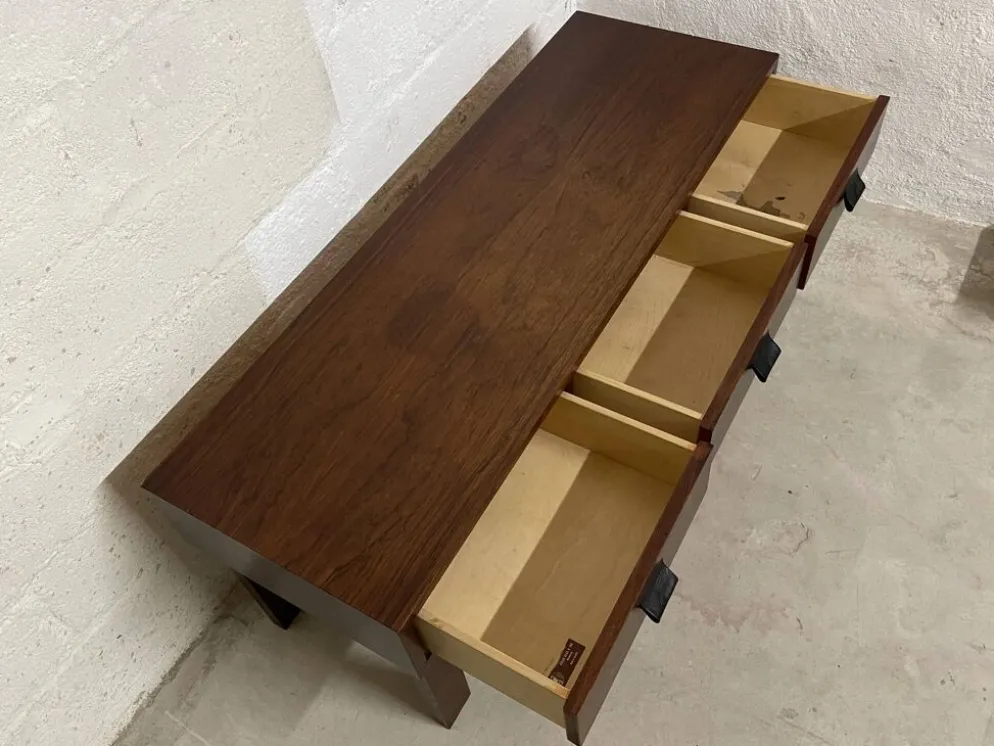 Commode / meuble d’entrée scandinave suédois Ateljé Glas & Trä – GT 6890 –
