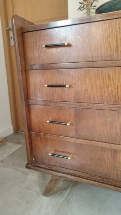 Commode 1960 pieds compas