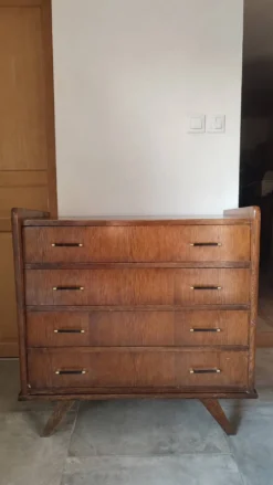 Commode 1960 pieds compas