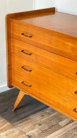 COMMODE Pieds Compas VINTAGE