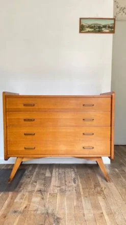 COMMODE Pieds Compas VINTAGE