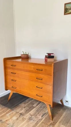 COMMODE Pieds Compas VINTAGE