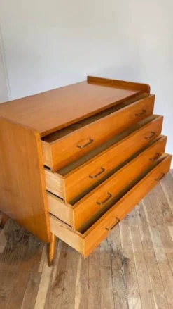COMMODE Pieds Compas VINTAGE