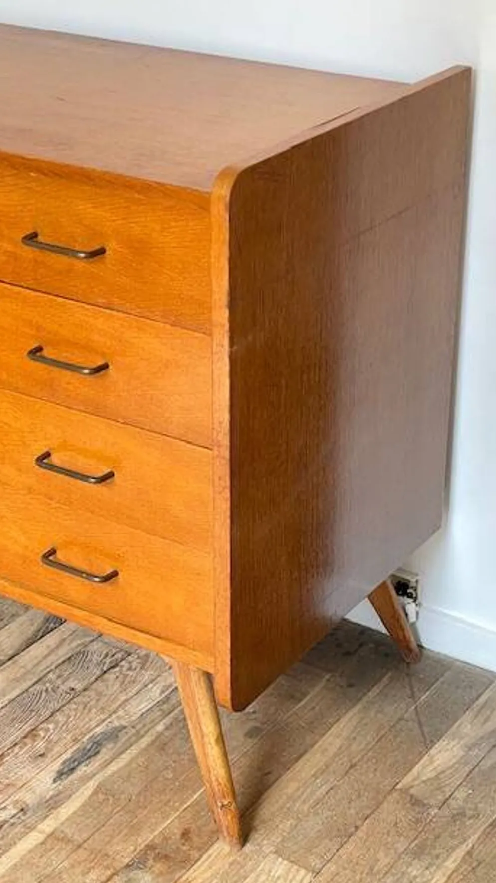 COMMODE Pieds Compas VINTAGE