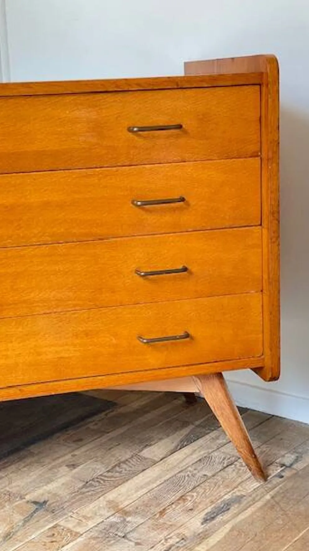 COMMODE Pieds Compas VINTAGE