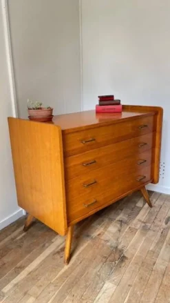 COMMODE Pieds Compas VINTAGE