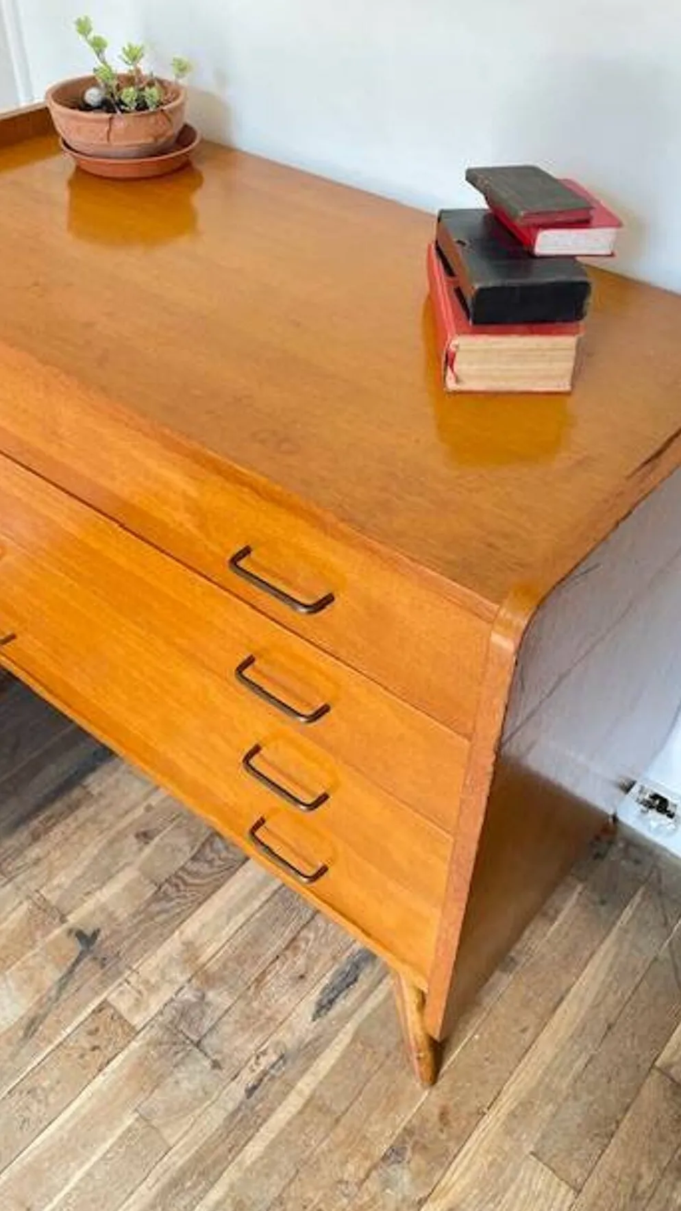 COMMODE Pieds Compas VINTAGE
