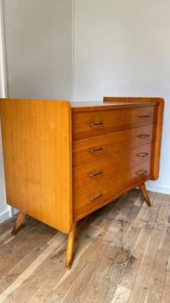 COMMODE Pieds Compas VINTAGE