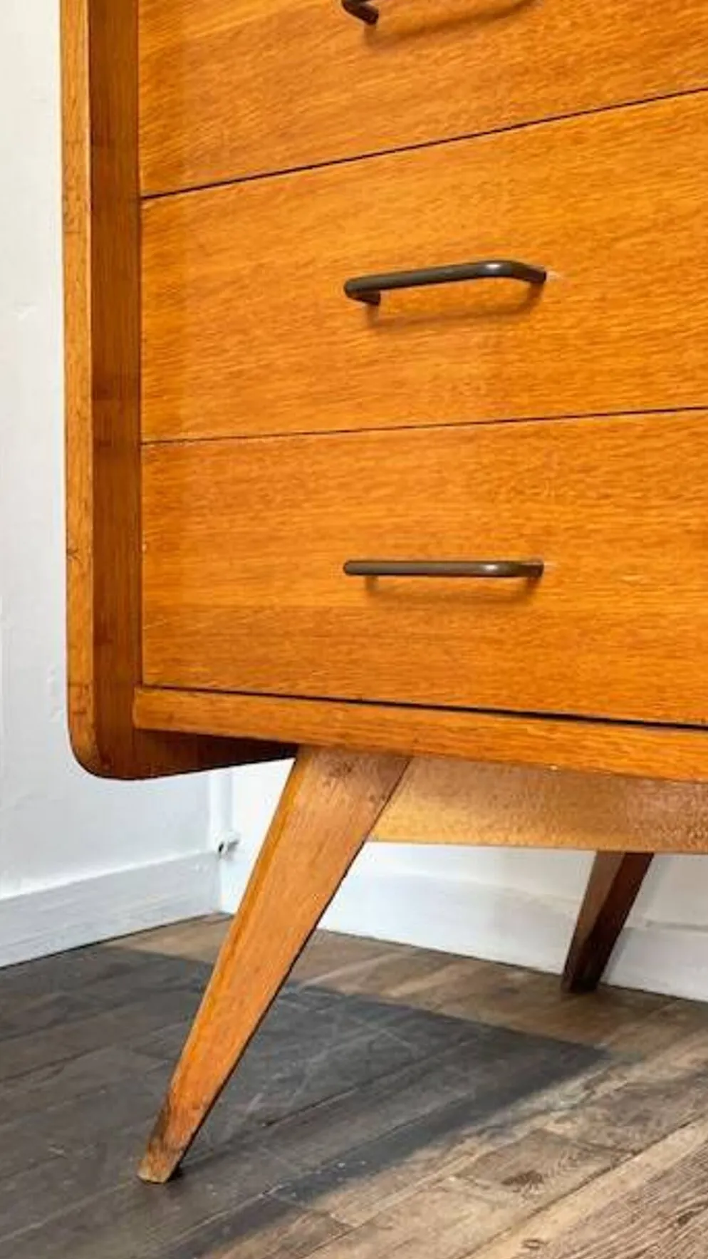 COMMODE Pieds Compas VINTAGE