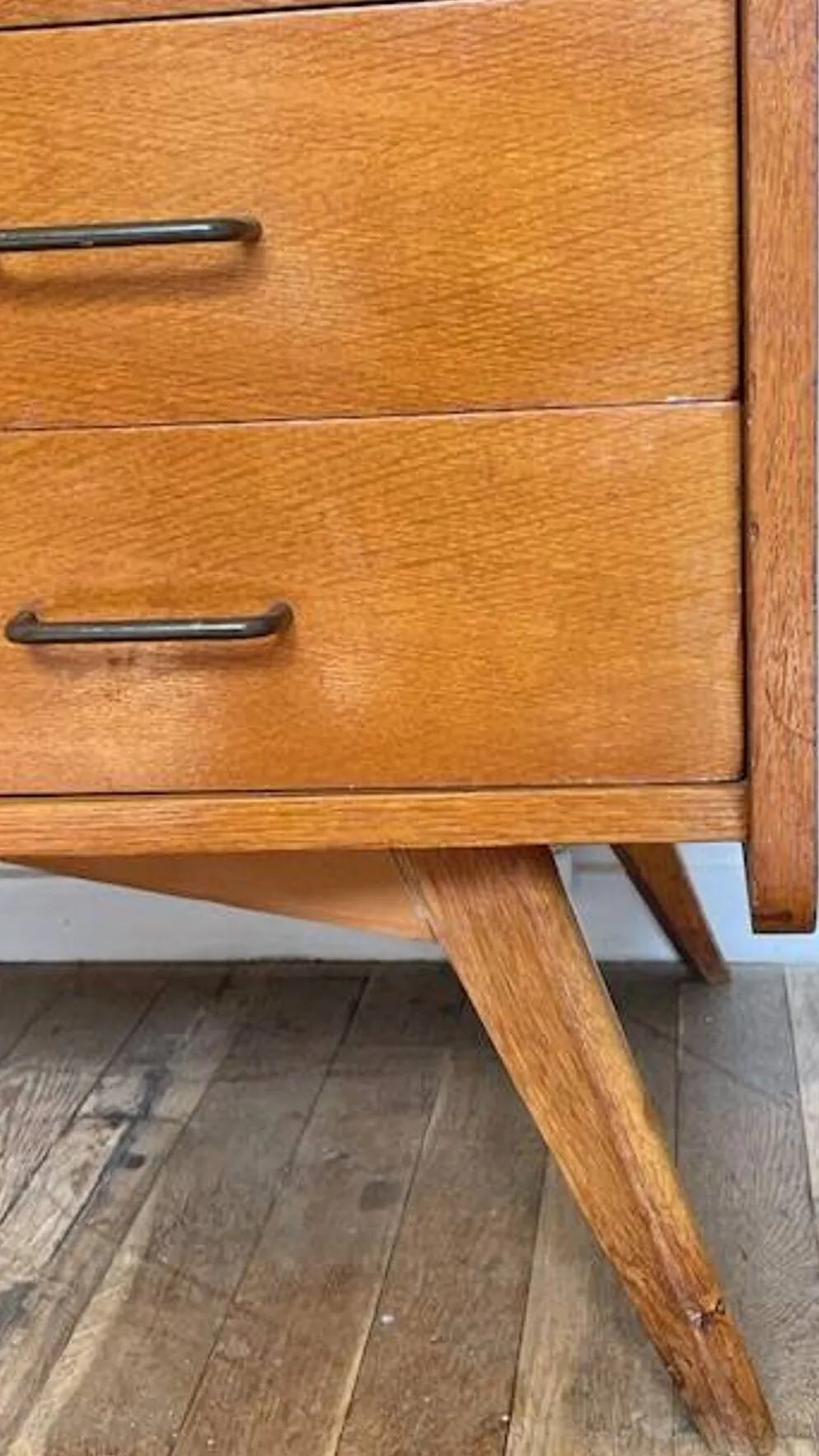 COMMODE Pieds Compas VINTAGE