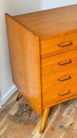 COMMODE Pieds Compas VINTAGE