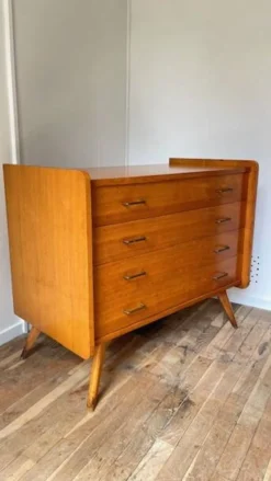 COMMODE Pieds Compas VINTAGE