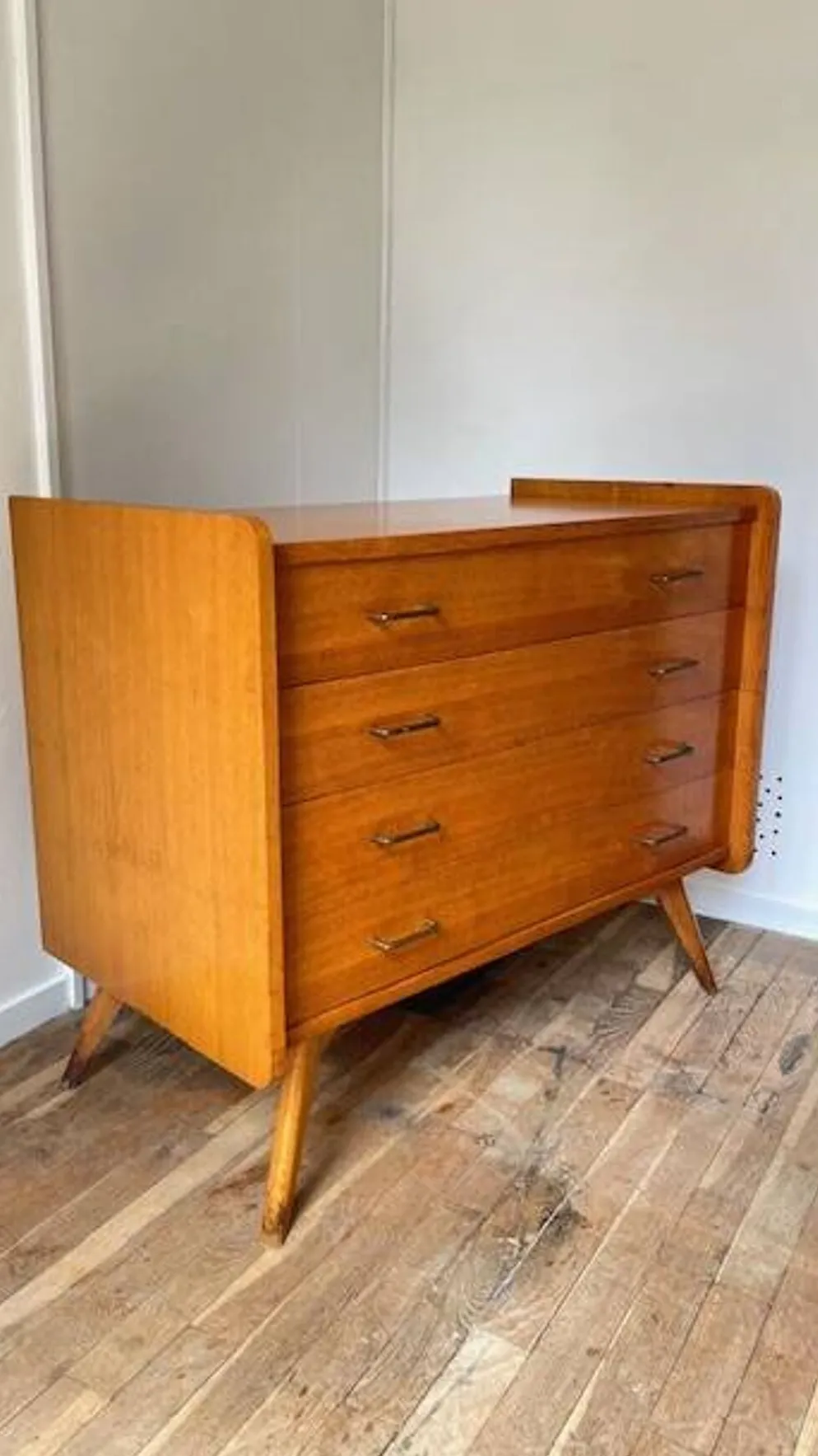 COMMODE Pieds Compas VINTAGE