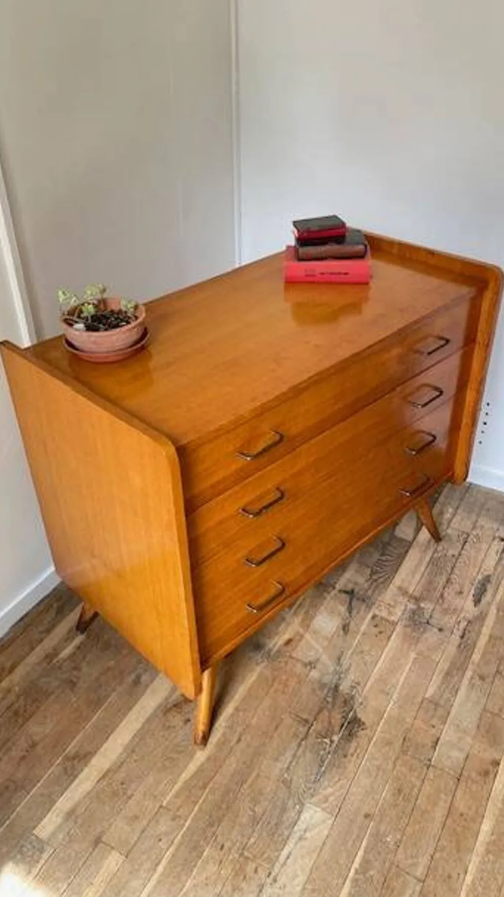 COMMODE Pieds Compas VINTAGE