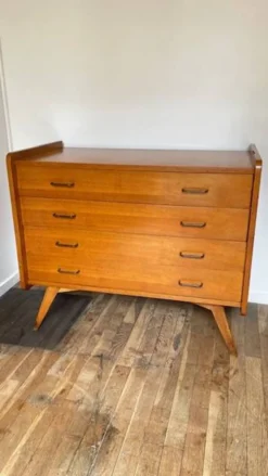 COMMODE Pieds Compas VINTAGE