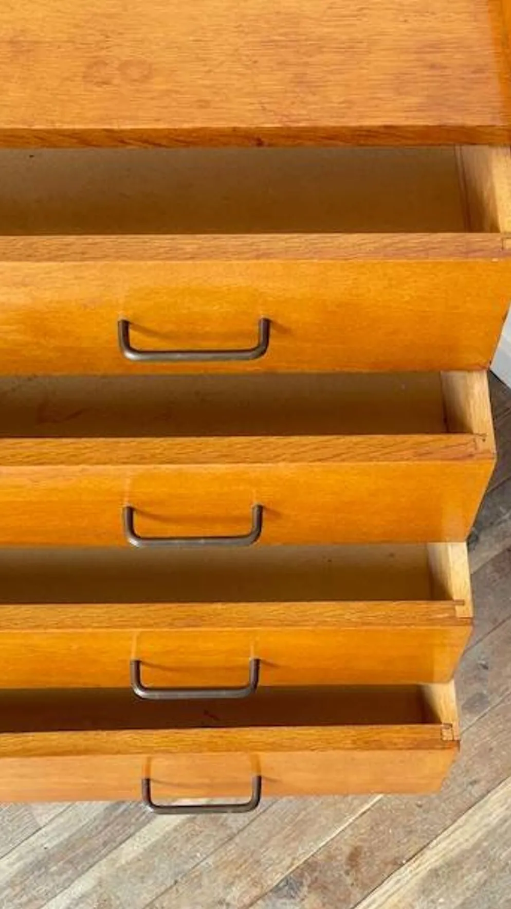COMMODE Pieds Compas VINTAGE