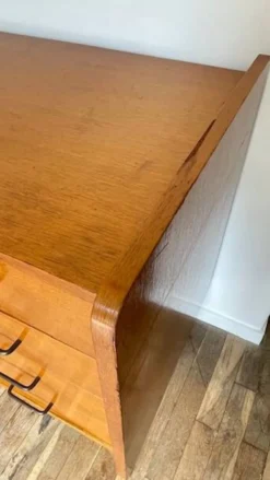 COMMODE Pieds Compas VINTAGE