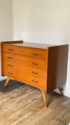 COMMODE Pieds Compas VINTAGE