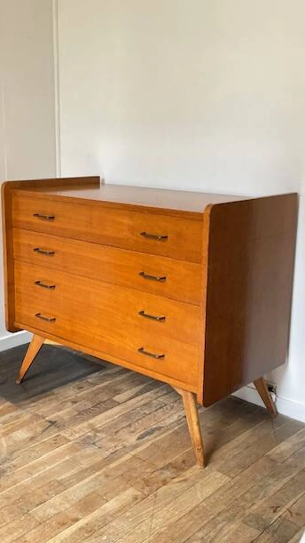COMMODE Pieds Compas VINTAGE