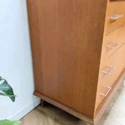 Commode poignées bakélite rouge