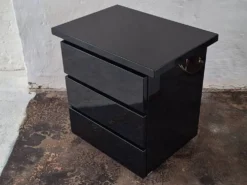Commode Roche Bobois David Lange, laquée, signée, années 1970.