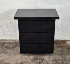 Commode Roche Bobois David Lange, laquée, signée, années 1970.