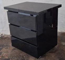Commode Roche Bobois David Lange, laquée, signée, années 1970.