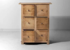 Commode rustique d'art populaire, France années 1900