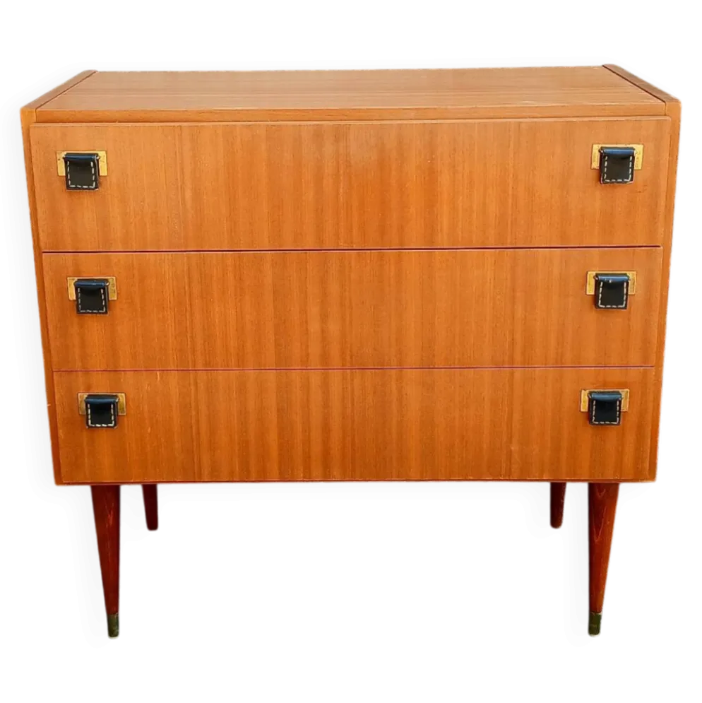 Commode Scandinave en teck, années 60