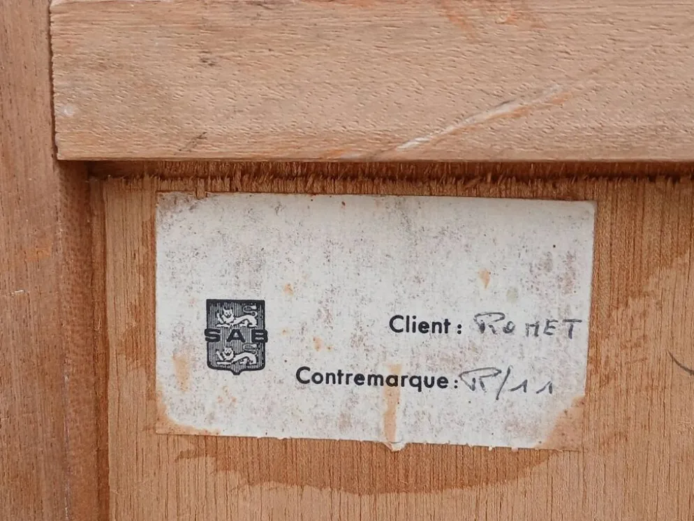 Commode Scandinave en teck, années 60