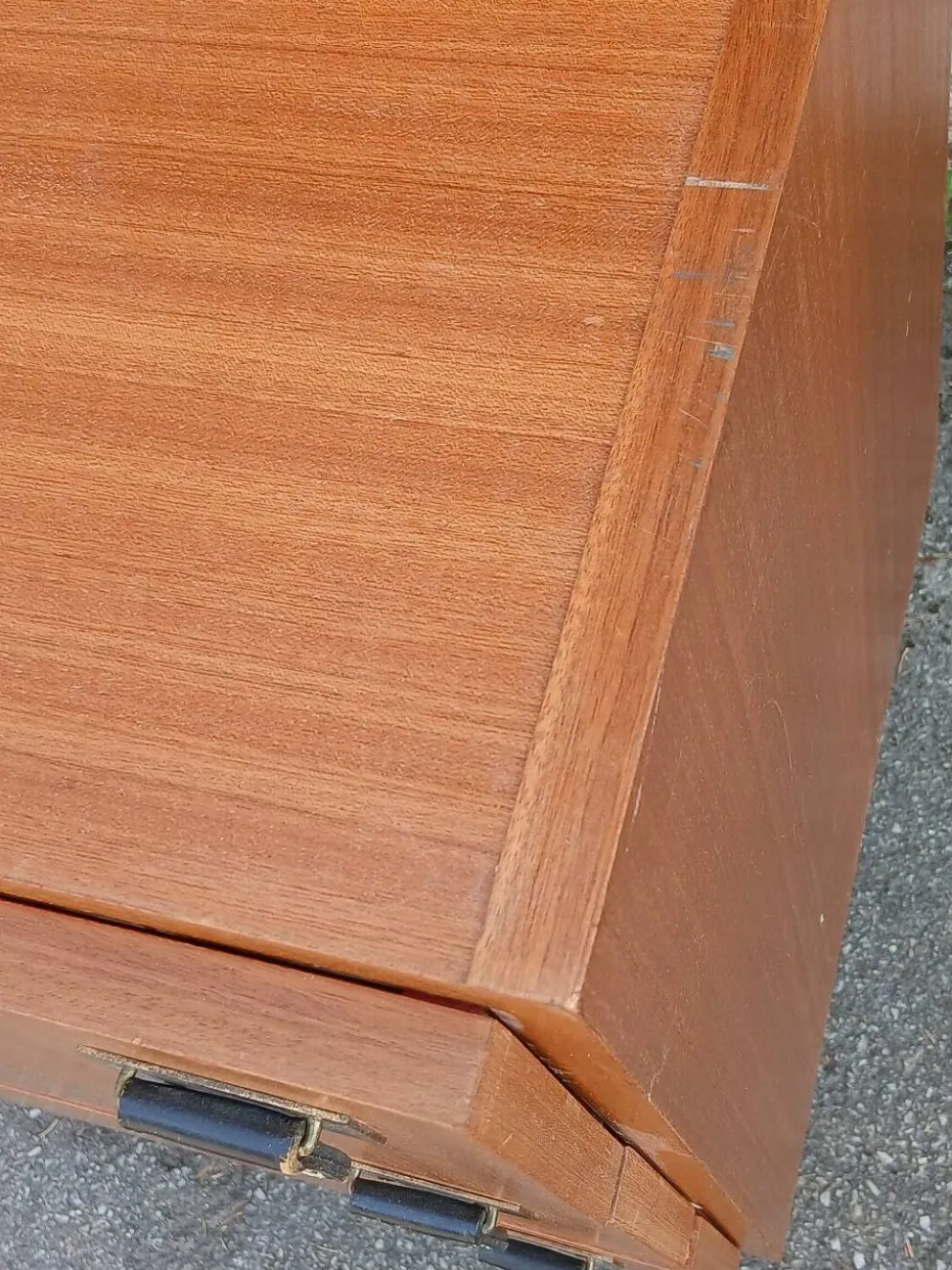 Commode Scandinave en teck, années 60