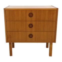 Commode scandinave en teck, Suède, 1960