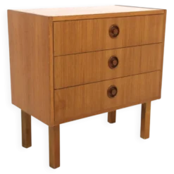 Commode scandinave en teck, Suède, 1960