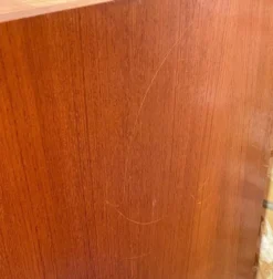 Commode scandinave en teck vintage années 60
