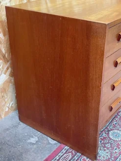 Commode scandinave en teck vintage années 60
