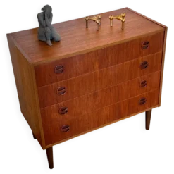 Commode scandinave vintage en teck "Asta"
