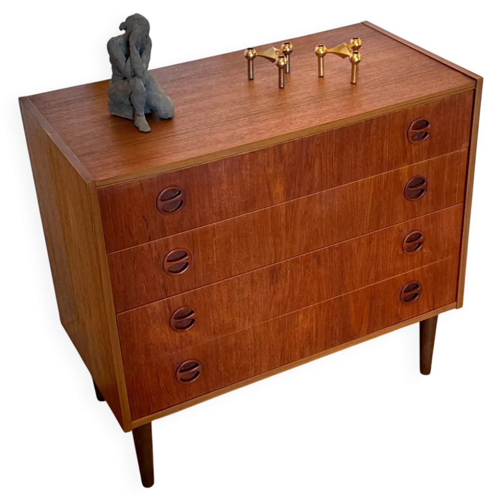 Commode scandinave vintage en teck "Asta"