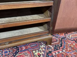 Commode secrétaire anglaise 19ème en acajou