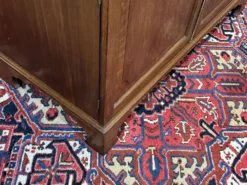 Commode secrétaire anglaise 19ème en acajou