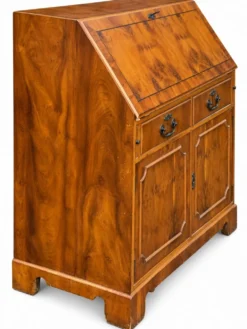 Commode secrétaire anglais scriban 19ème