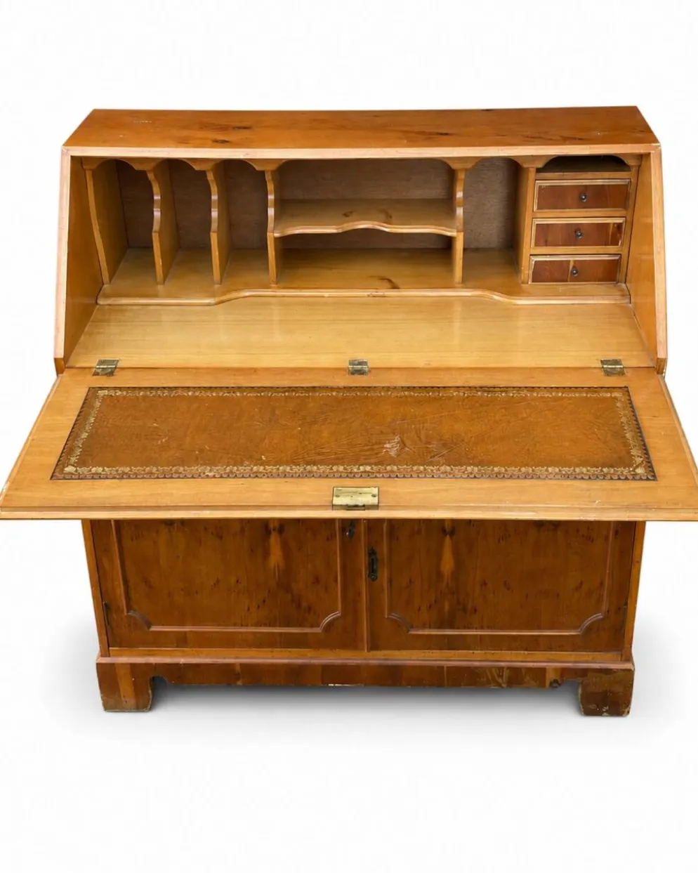Commode secrétaire anglais scriban 19ème