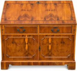Commode secrétaire anglais scriban 19ème