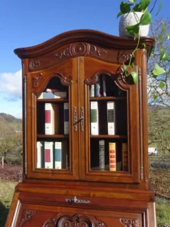 Commode, secrétaire, bibliothèque: meuble 3 en 1