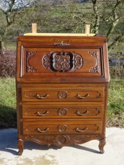 Commode, secrétaire, bibliothèque: meuble 3 en 1