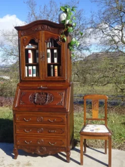 Commode, secrétaire, bibliothèque: meuble 3 en 1