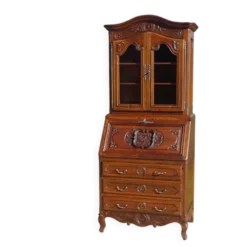Commode, secrétaire, bibliothèque: meuble 3 en 1