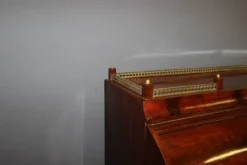 Commode Secrétaire à Cylindre en Acajou XIX