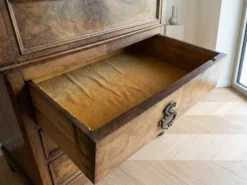 Commode secrétaire Louis-Philippe plateau en marbre