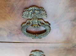 Commode secrétaire Louis-Philippe plateau en marbre